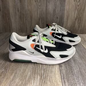 Nike Air Max Bolt Gray Black Green Youth US Size 7Y Sneaker Shoes CW1626-002